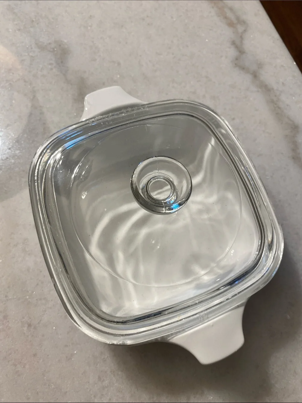 Corningware Cornflower petite pan with lid small dish Blue Floral Pattern